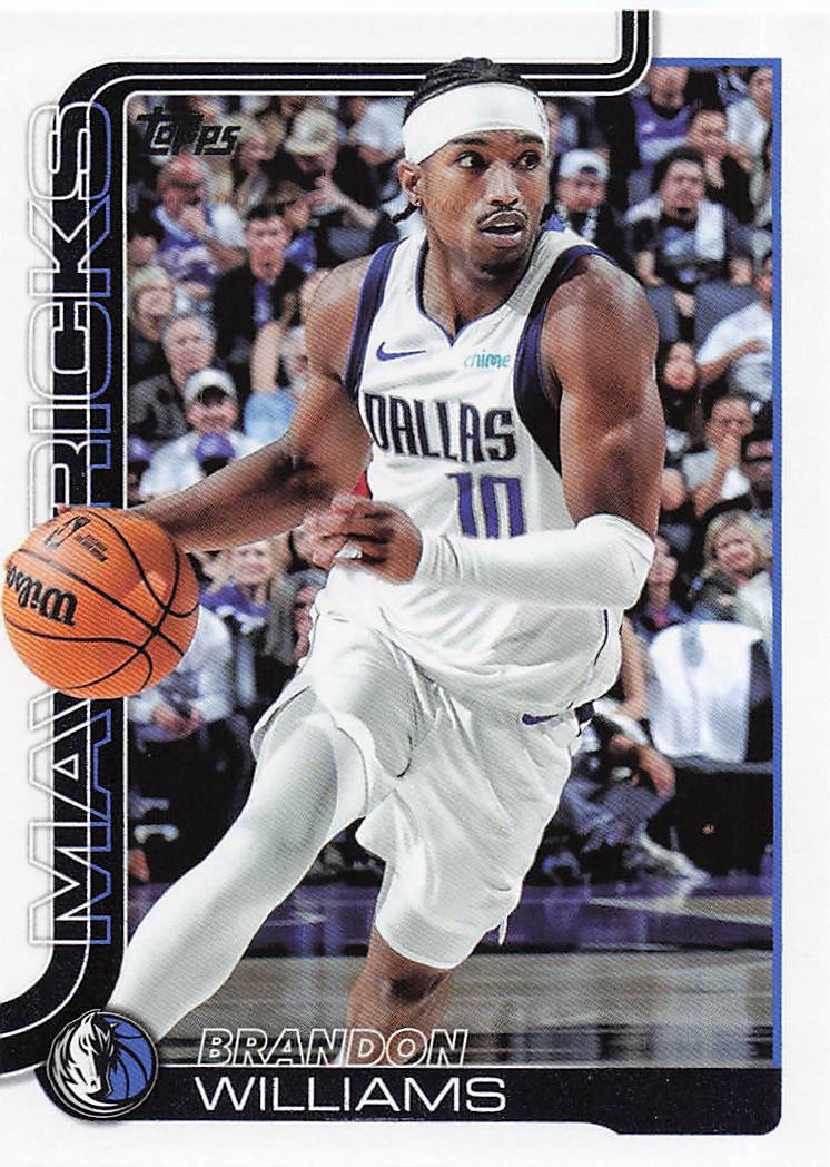 2025-26 Topps Basketball Brandon Williams #171