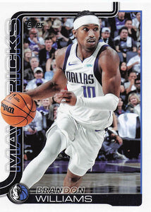 2025-26 Topps Basketball Brandon Williams #171