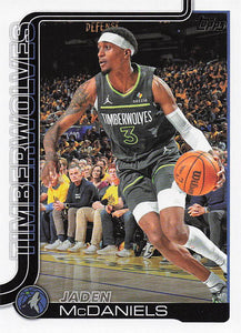 2025-26 Topps Basketball Jaden McDaniels #248