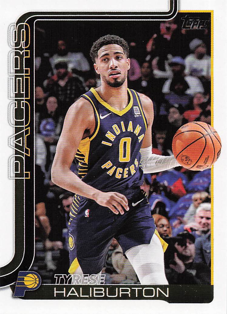 2025-26 Topps Basketball Tyrese Haliburton #47