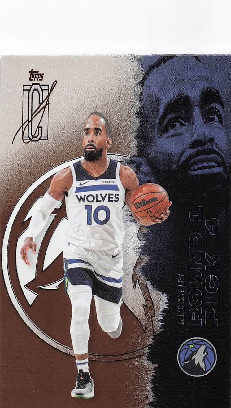 2025-26 Topps Signature Class Basketball Bronze Mike Conley #28