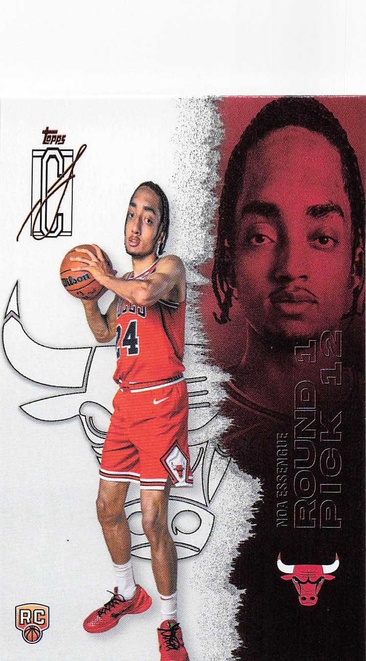 2025-26 Topps Signature Class Basketball Noa Essengue #109 Rookie