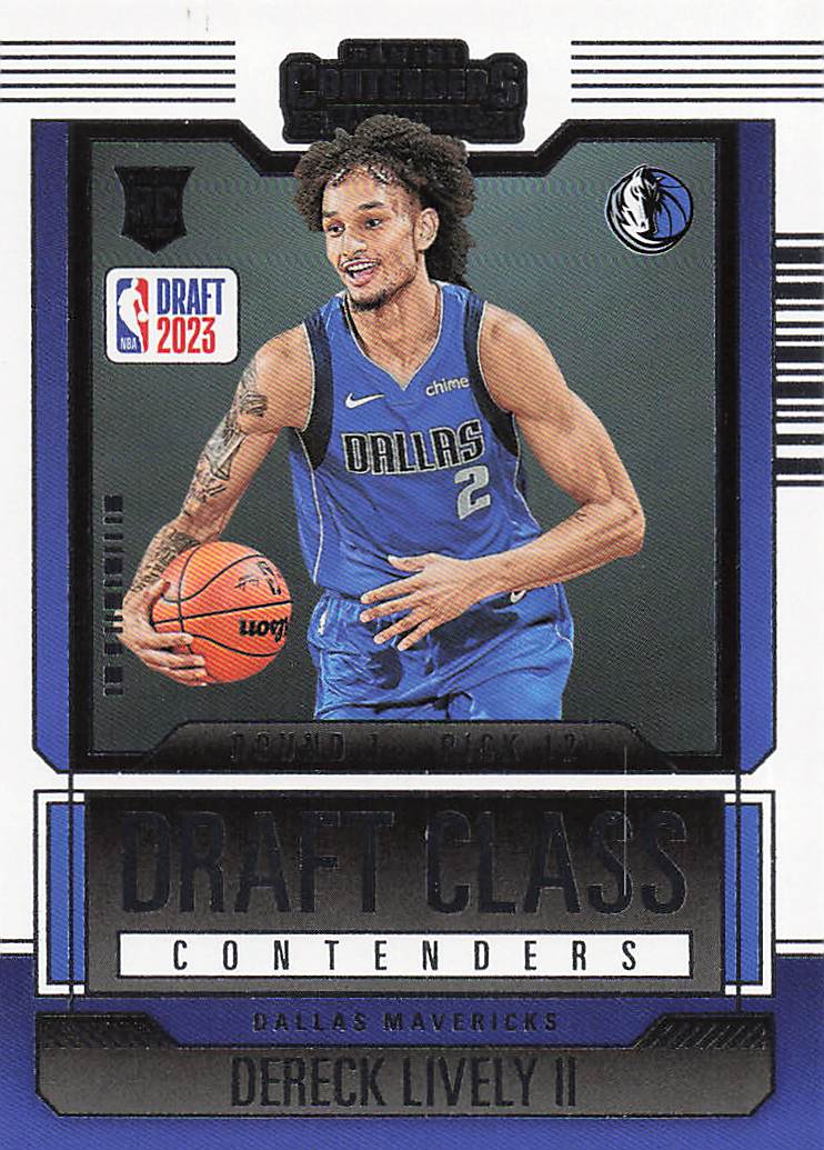 2023-24 Panini Contenders 2023 Draft Class Contenders Dereck Lively II #22