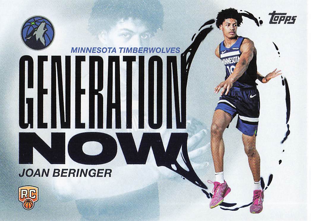 2025-26 Topps Basketball Generation Now Joan Beringer #GN-17
