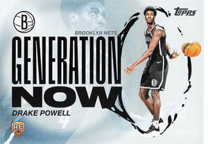 2025-26 Topps Basketball Generation Now Drake Powell #GN-22