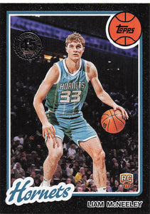 2025-26 Topps Basketball 1980-81 Topps Basketball Liam McNeeley #80BK-88