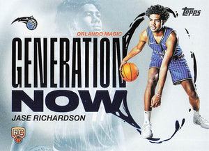 2025-26 Topps Basketball Generation Now Jase Richardson #GN-25