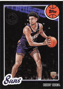 2025-26 Topps Basketball 1980-81 Topps Basketball Koby Brea #80BK-84