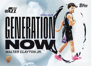 2025-26 Topps Basketball Generation Now Walter Clayton Jr. #GN-18