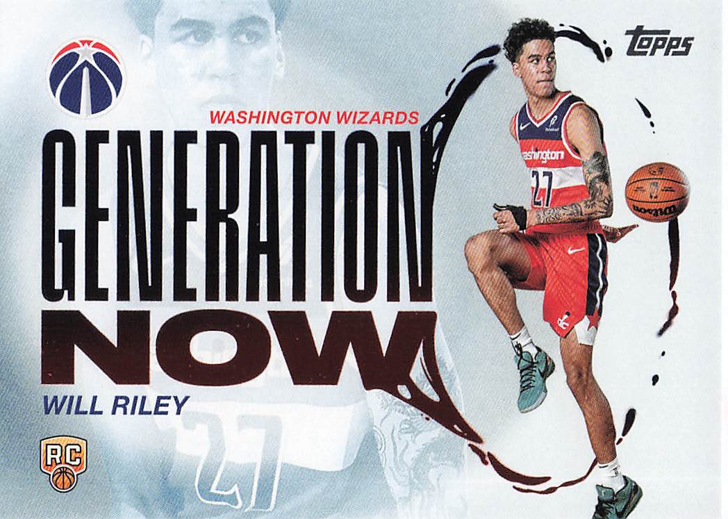 2025-26 Topps Basketball Generation Now Will Riley #GN-21