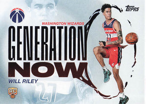2025-26 Topps Basketball Generation Now Will Riley #GN-21