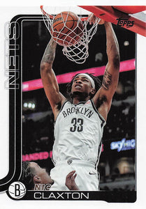 2025-26 Topps Basketball Nic Claxton #10