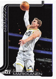 2025-26 Topps Basketball Lauri Markkanen #129
