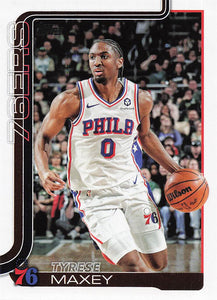 2025-26 Topps Basketball Tyrese Maxey #21