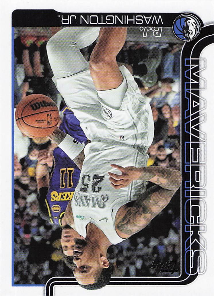 2025-26 Topps Basketball P.J. Washington Jr. #173