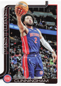 2025-26 Topps Basketball Cade Cunningham #40