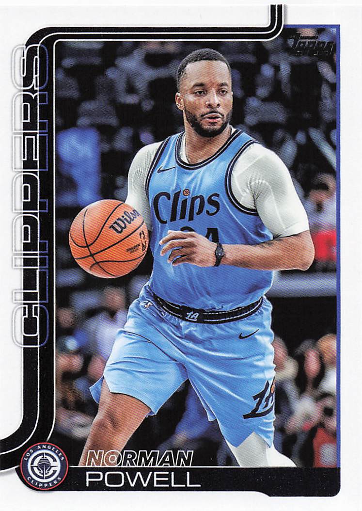 2025-26 Topps Basketball Norman Powell #144