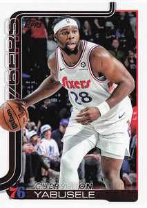 2025-26 Topps Basketball Guerschon Yabusele #26