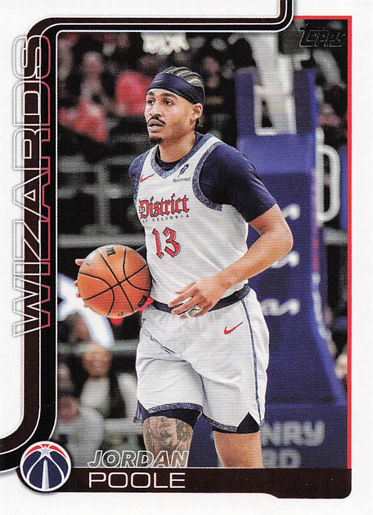 2025-26 Topps Basketball Jordan Poole #94