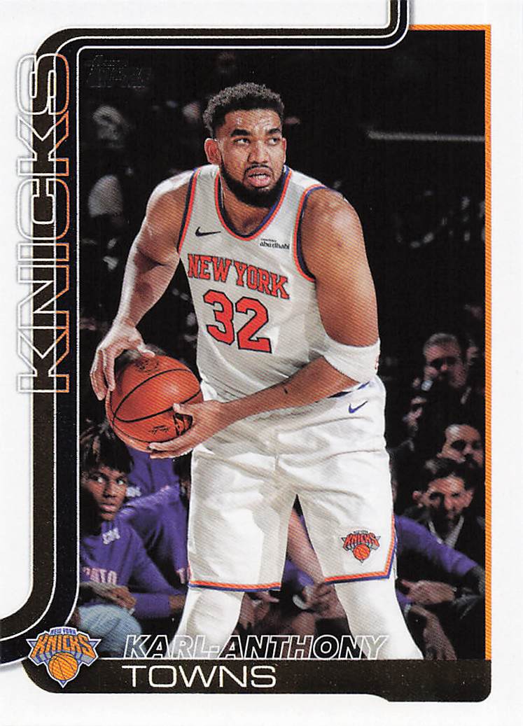 2025-26 Topps Basketball Karl-Anthony Towns #19