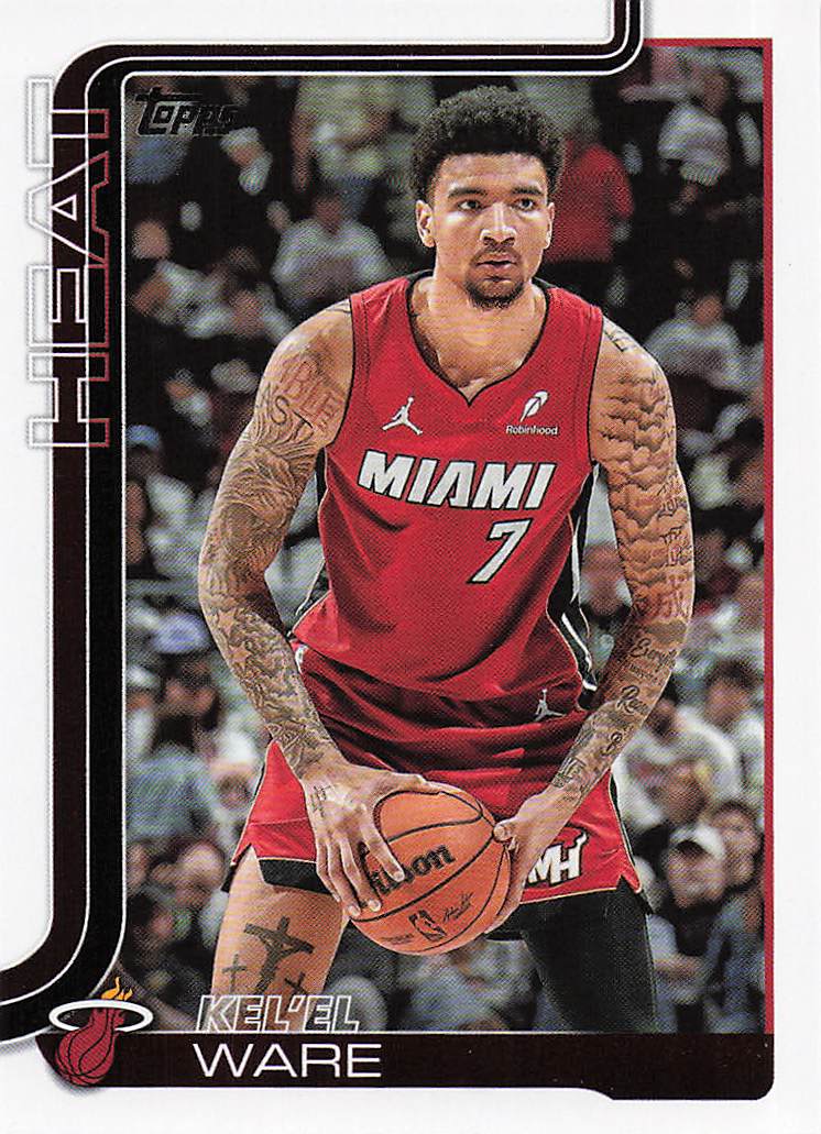 2025-26 Topps Basketball Kel'el Ware #74