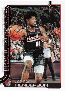 2025-26 Topps Basketball Scoot Henderson #122