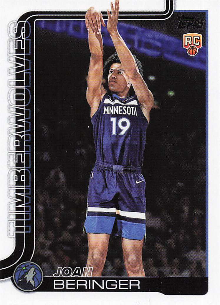 2025-26 Topps Basketball Joan Beringer #217 Rookie