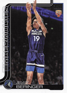 2025-26 Topps Basketball Joan Beringer #217 Rookie
