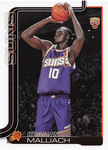 2025-26 Topps Basketball Khaman Maluach #210 Rookie