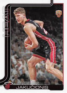 2025-26 Topps Basketball Kasparas Jaku?ionis #220 Rookie