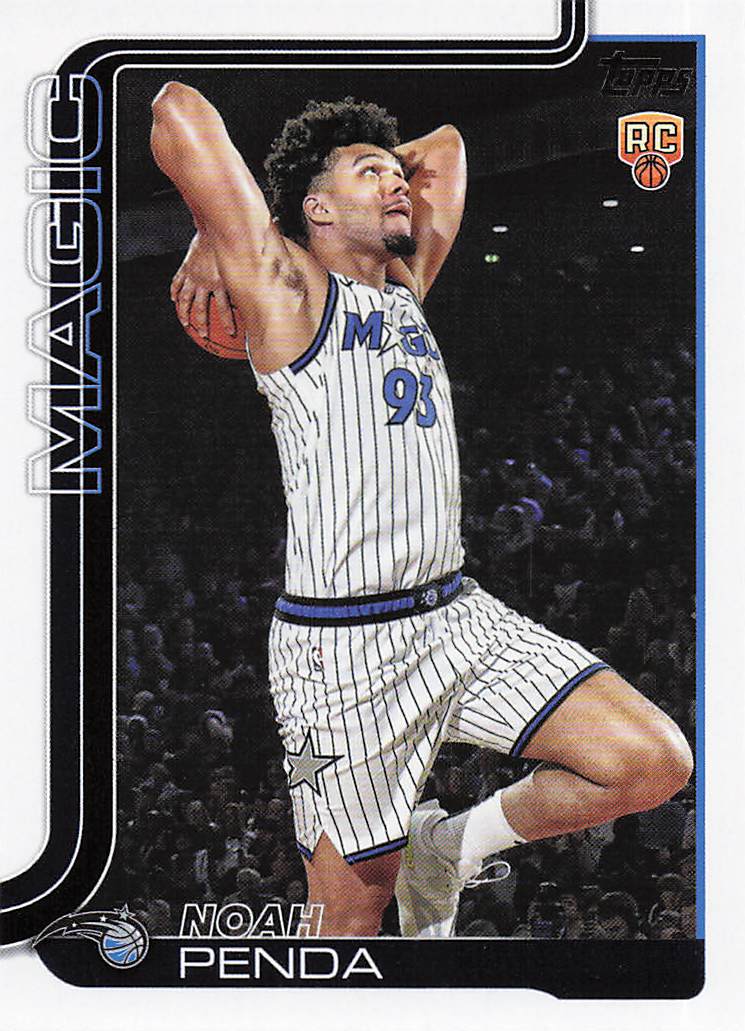 2025-26 Topps Basketball Noah Penda #232 Rookie