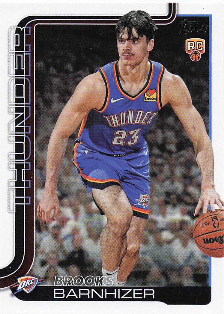 2025-26 Topps Basketball Brooks Barnhizer #245 Rookie