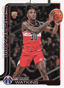 2025-26 Topps Basketball Jamir Watkins #244 Rookie