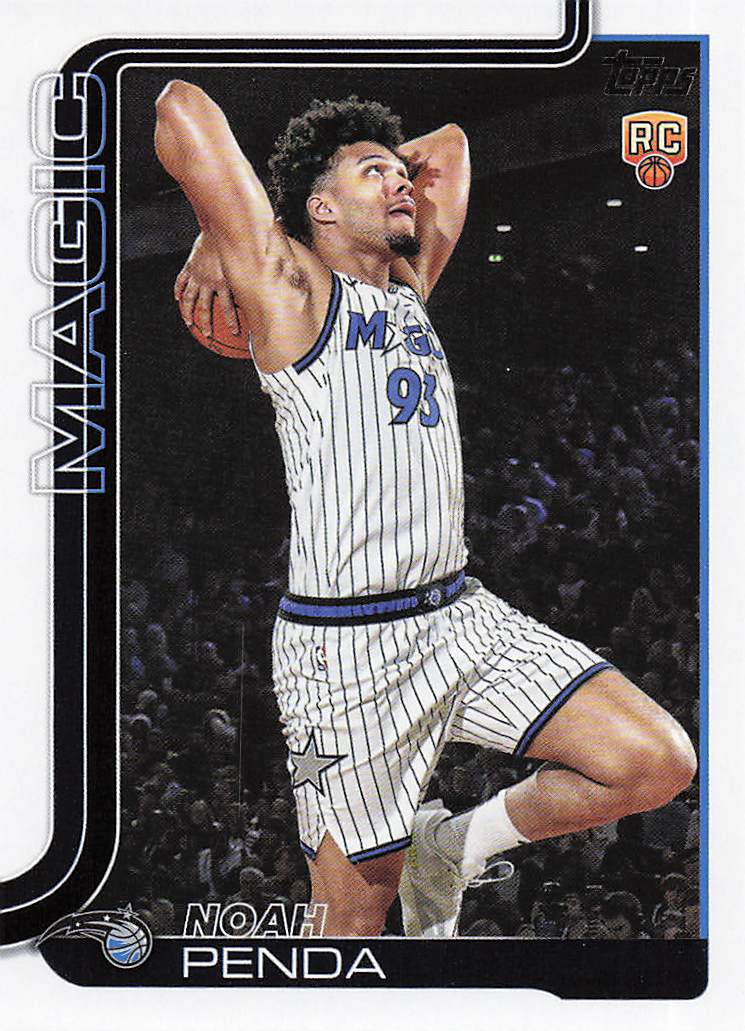 2025-26 Topps Basketball Noah Penda #232 Rookie
