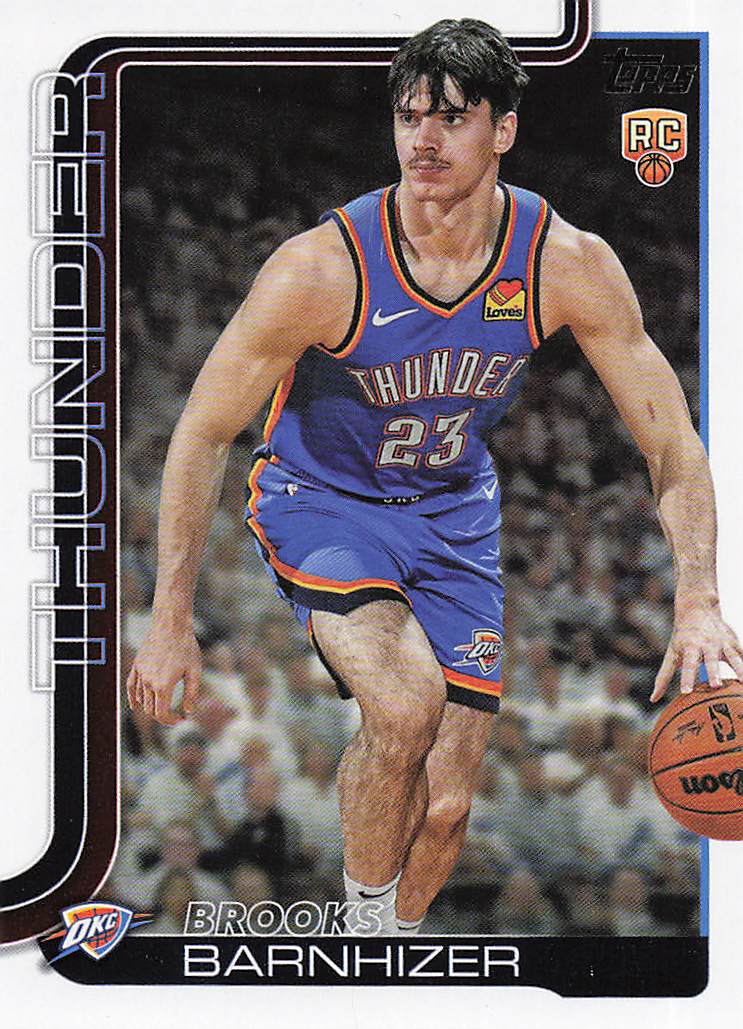 2025-26 Topps Basketball Brooks Barnhizer #245 Rookie