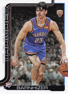 2025-26 Topps Basketball Brooks Barnhizer #245 Rookie
