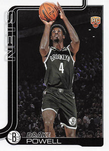 2025-26 Topps Basketball Drake Powell #222 Rookie