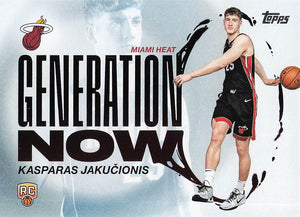 2025-26 Topps Basketball Generation Now Kon Knueppel #GN-4