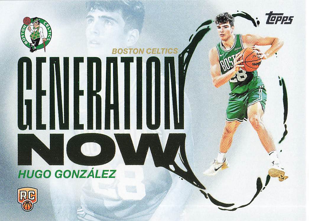 2025-26 Topps Basketball Generation Now Hugo Gonza?lez #GN-28