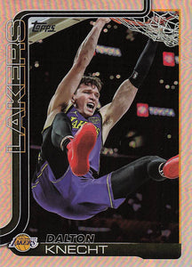 2025-26 Topps Basketball Rainbow Foilboard Dalton Knecht #153