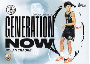 2025-26 Topps Basketball Generation Now Nolan Traore #GN-19