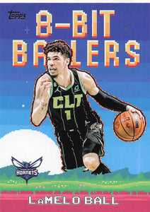 2025-26 Topps Basketball 8-Bit Ballers LaMelo Ball #8B-17