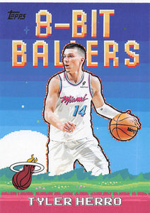 2025-26 Topps Basketball 8-Bit Ballers Tyler Herro #8B-2