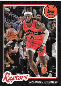 2025-26 Topps Basketball 1980-81 Topps Basketball Immanuel Quickley #80BK-8