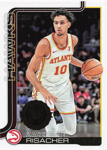 2025-26 Topps Basketball Zaccharie Risacher #62
