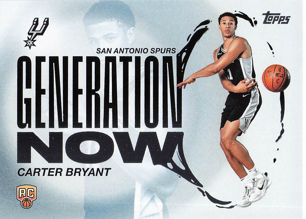 2025-26 Topps Basketball Generation Now Carter Bryant #GN-14