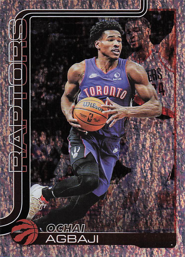 2025-26 Topps Basketball Sandglitter Ochai Agbaji #247