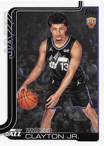 2025-26 Topps Basketball Walter Clayton Jr. #218 Rookie