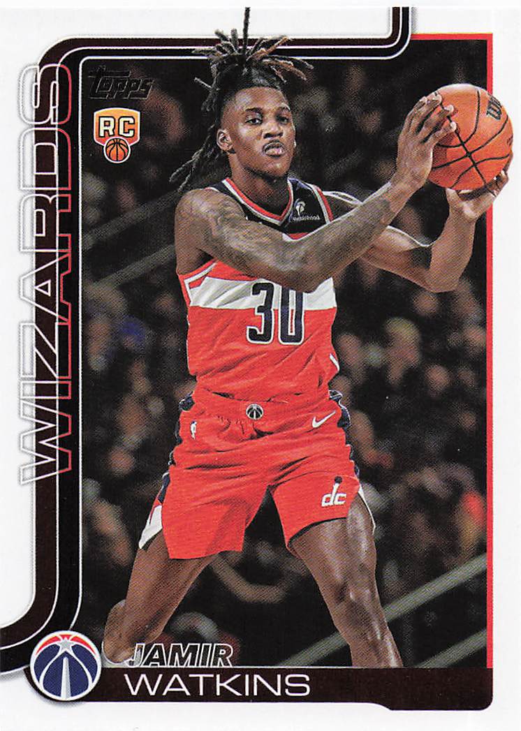 2025-26 Topps Basketball Jamir Watkins #244 Rookie