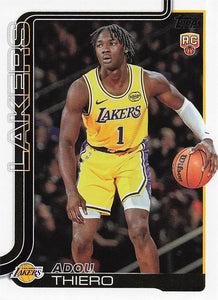2025-26 Topps Basketball Adou Thiero #236 Rookie
